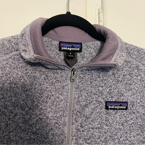 Patagonia Better Sweater - Medium Lilac Grey - Picture 3 of 6